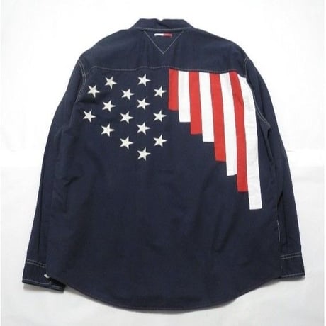 TOMMY JEANS Stars and Stripes pattern Shirt XL