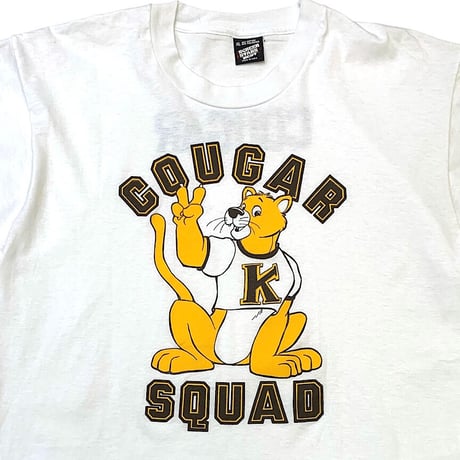 COUGAR SQUAD T-SHIRT MADE IN USA🇺🇸 size L程