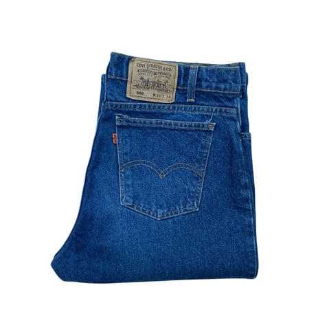 Levi’s 550 Orange Tab Size-w36 L32 MADE IN USA 90s