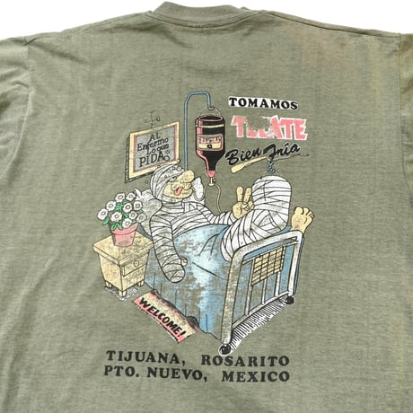 90-00's TECATE T-SHIRT size XL