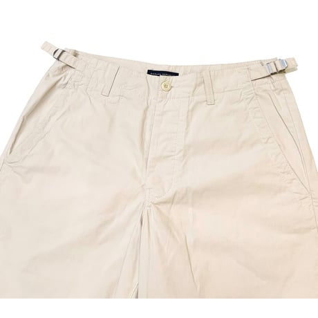 00's BANANA REPUBLIC STRIPE COTTON POPLIN SHORTS size 31inch