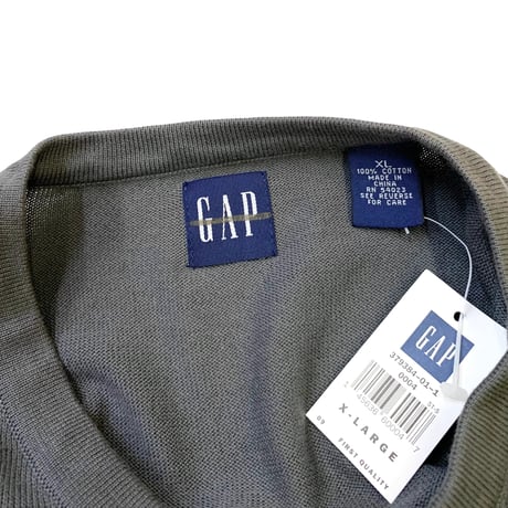 NOS 00's GAP COTTON KNIT TEE size XL