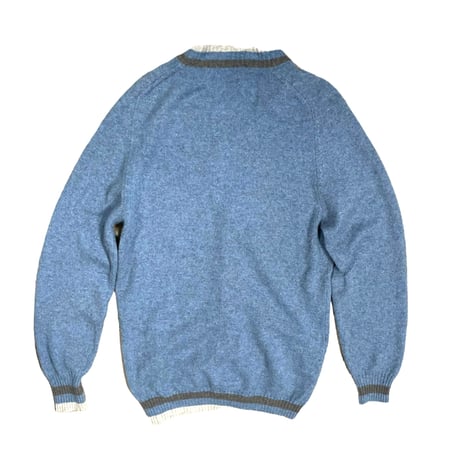Burberrys 100% Pure Cashmere Cardigan 60s or 70s~ Size-38M程   MADE IN SCOTLAND