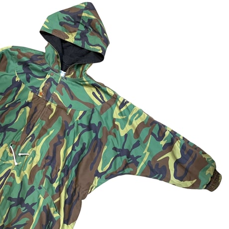 Black×Camo Reversible Cotton Coat size S-M