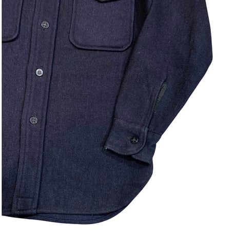 60-70's Sport King CPO Wool Shirt size M
