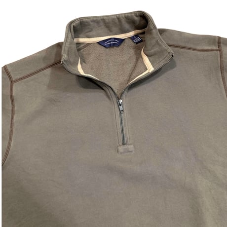 HALF ZIP SWEAT PULLOVER size L