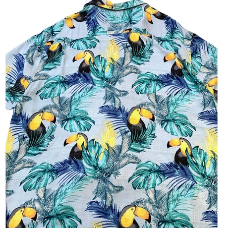 BIG SIZE・SILK ALOHA SHIRT size 3XB