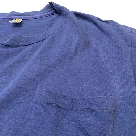 70's HANES POCKET T-SHIRT size L