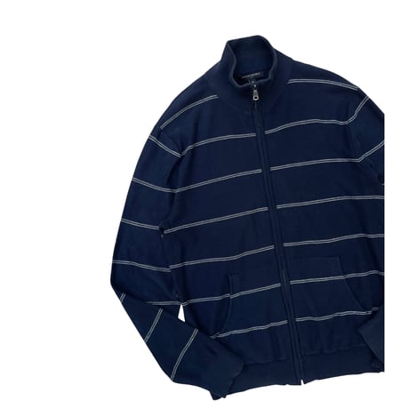 BANANA REPUBLIC Zip Cotton Knit Size-M