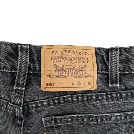 Levi’s 560 Denim Shorts Size-w32 MADE IN USA