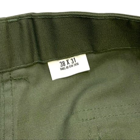 DEAD STOCK 70-80's U.S.ARMY BAKER PANTS (POLYESTER×COTTON) size 36,38inch
