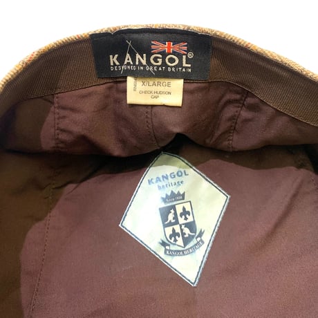 KANGOL CHECK HUNTING(大きめ)