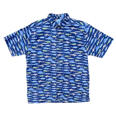 HOOK&TACKLE Fish B.D Shirts Size-XL