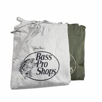New “ BassPro Shops “ Hoodie Size Gray-L XL  Green-XL