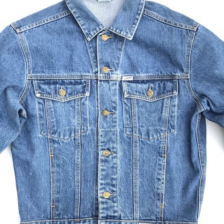 GUESS by GEORGES MARCIANO Denim Jkt 80s~ Size-S MADE IN USA