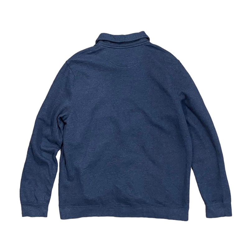 トップス croft & barrow zip up Cotton Knit Navy L Croft & Barrow Zip Sweater Size-L Navy | kiraku