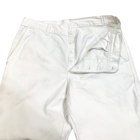 Euro Work Cotton White Pants size 32inch