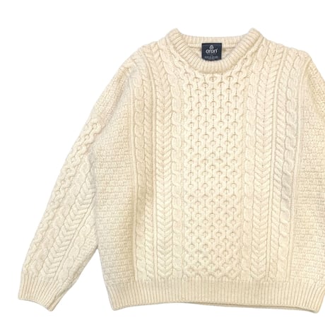 Aran Woollen Mills Aran Sweater  Made in Ireland