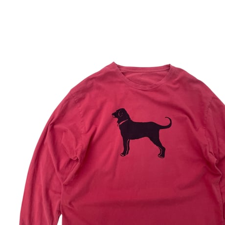 The Black Dog L/s Tee Size-XL