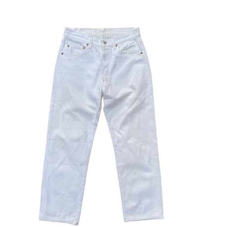 Levi’s 501 White Denim Pant’s Sizew30 L29 MADE IN USA 1984’