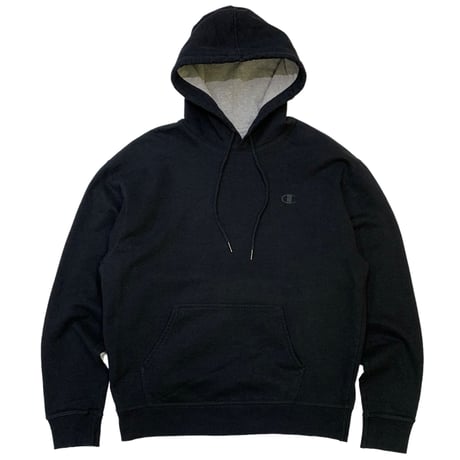 CHAMPION BLACK HOODIE size L