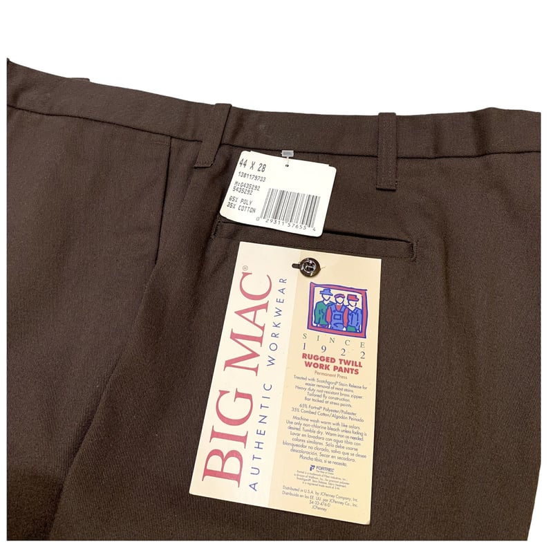 パンツ 70's Big mac work pants made in usa 70's BIG MAC ワークパンツ 