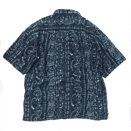 ROUTE66 S/s Shirt Size-L 55% RAYON  45% COTTON