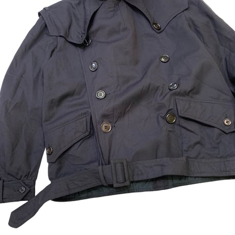ITALIAN MILITARY DOUBLE BREASTED JACKET size M程