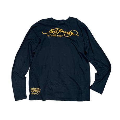 “Ed Hardy” L/s Tee Size-XL Made in usa