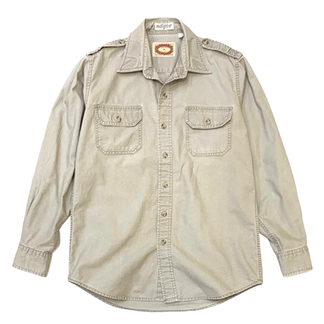 80's BANANA REPUBLIC SAFARI SHIRT size S〜M程