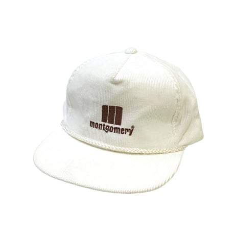 DEAD STOCK 80's MONTOGOMERY CORDUROY CAP