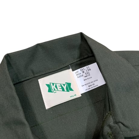 NOS KEY S/S WORK SHIRT size M