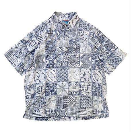 COTTON PULLOVER ALOHA SHIRT size XXL