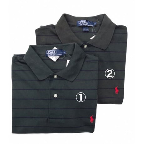 Polo Ralph Lauren “Striped Polo Shirts” Size-L “MADE IN USA” New