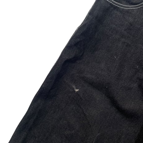 SOUTHPOLE Black Denim Shorts Size-36 90s~