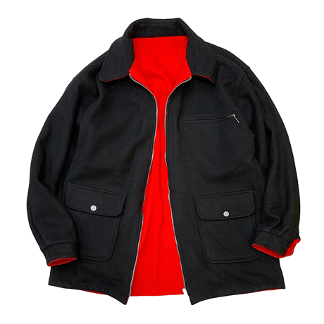 90's Marlboro Unlimited Reversible Melton Wool Jacket size L