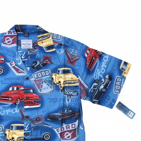 Ford🐎 RAYON × COTTON S/s Shirts “Size M or L” Official New