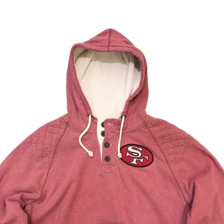 San Francisco 49ers🏈 Mitchell & ness Hoodie Size-XXXXL  実寸XXL程