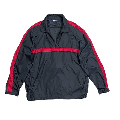 POLO GOLF NYLON Pullover Jkt Size-L Packable
