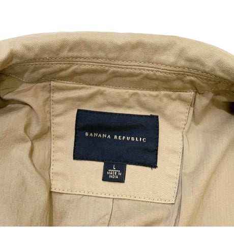 Banana Republic Cotton Safari Jacket size L