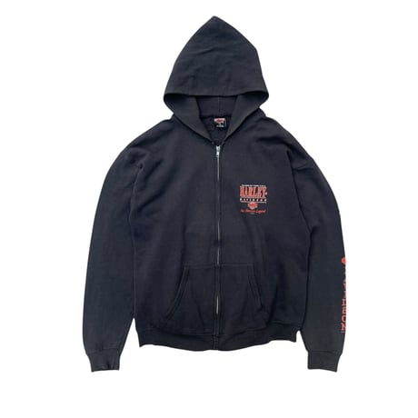 HARLEY-DAVIDSON  Zip Hoodie Size-L MADE IN USA 90s