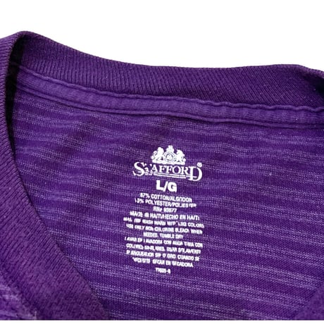 STAFFORD STRIPED POCKET T-SHIRT size L