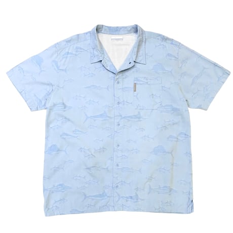 Columbia PFG Fish Pattern Shirt size XL