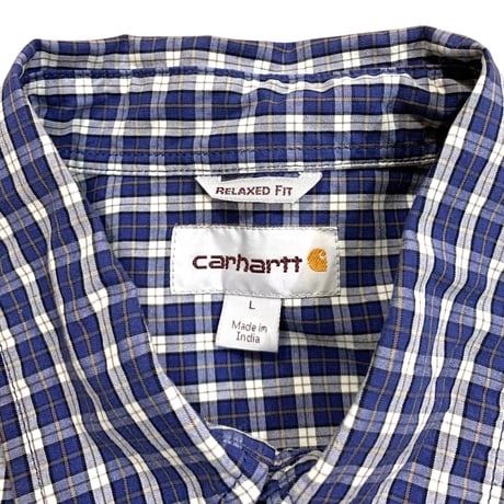 CARHARTT S/S CHECK SHIRT size L