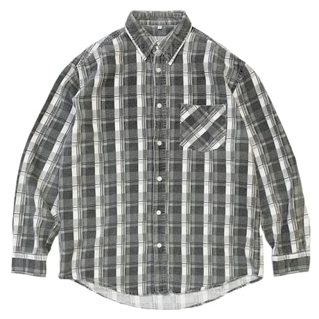 PRINT FLANNEL SHIRT size S〜M程