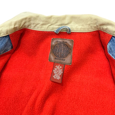 GAP BLUE JEANS  FLEECE LINER DENIM JACKET size M程