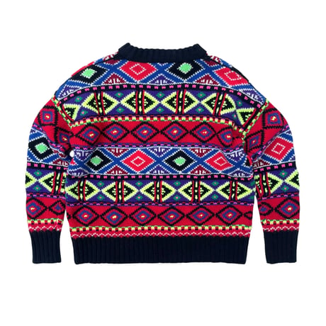 NEW  WOMEN POLO RALPH LAUREN WOOL SWEATER Hand Knit” size S
