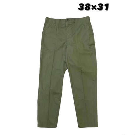 DEAD STOCK 70-80's U.S.ARMY BAKER PANTS (POLYESTER×COTTON) size 36,38inch