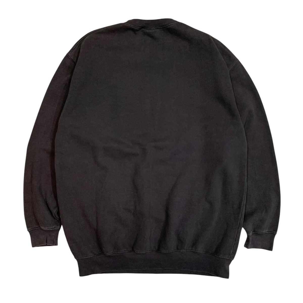 ST.JOHN'S BAY SOLID BLACK SWEAT size XLT | kira