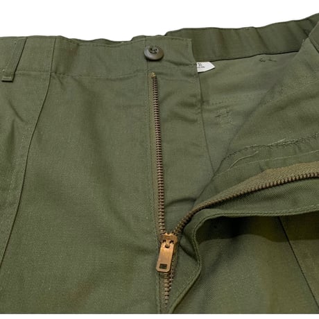 DEAD STOCK 70-80's U.S.ARMY BAKER PANTS (POLYESTER×COTTON) size 36,38inch